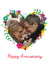 anniversary wedding Personalised Photo Card 32747 created by Yeti Design