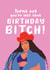 Lizzo Birthday Bitch Card created by Kwirk Cards