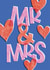 Mr And Mrs Marriage Card created by Redback Cards