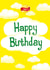 quavers birthday card created by B S