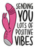 Sending Positive Vibes Vibrator Card created by TeePee Creations