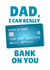 Funny Credit Card Father's Day card created by PopDogShop