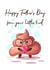 Father's Day Little Turd card created by Kate Coates Design Studio