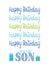 Happy Birthday Son created by Jay Design