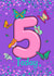 5th Birthday Butterfly Card created by Love Gifts
