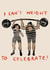 I Can't Weight To Celebrate congratulations card created by Cards Inc.lusive