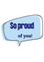 Proud of you congratulations card created by LFRDesigns