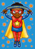 have a super happy birthday ! superhero boy! created by Rowey Coops