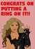 Beyoncé engagement congratulations card created by darcy beresford