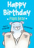 Happy Birthday Papa Bear card created by Trudles Doodles Handmade