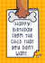 Dog Child You Didn't Want Birthday Card created by Joanne Hawker