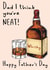 Funny Whisky Father's Day Card created by Amy Florence Design