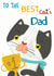Best Cat's Dad created by Juliana Motzko