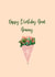 Floral great granny birthday card created by Ain't It Fun