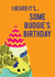 Cute Budgie Birthday Card created by Dusty Rose Lees