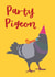 Party Pigeon Birthday Card created by Dusty Rose Lees