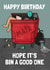 Funny Hangover Bin Birthday Card created by Tishy Tashy