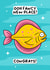 Funny Fish Pun New Home Card - Plaice - Ooh Fancy New Place! Congrats! created by Wafflemamaart