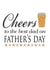 Cheers to the best dad created by Gellie Design