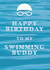 Happy Birthday Swimming Buddy created by MOJO Creative Studio
