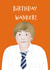 Jay Inbetweeners Birthday Wanker Card created by Rachel Frost