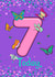 7th Birthday Butterfly Card created by Love Gifts
