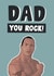 Funny The Rock Father's Day Card created by Bonne Nouvelle