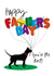 Father's Day Dog Card 1001 created by Jackie Ponwaye Design