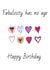 Fun Birthday Card - For Her - Hearts created by Thankful Cards
