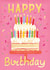 Happy Birthday Cake and sprinkles created by Paper Valley Design Studio