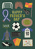 Football Father's Day Card created by Made by Burbs