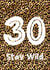 Leopard print 30th Birthday Card created by BeauPrintBoutique