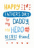 Hero & Best Friend First Father's Day Card created by Kimberley Rose Studio