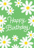 Floral Daisy Happy Birthday Card created by Jacqui Lee