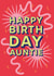 Happy Birthday Auntie created by SANAN