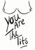 You are the tits card created by Sophie Hilton Designs