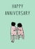 Rude & Nude Anniversary Card - Naked - Happy Anniversary created by Cheeky Cards by Ginger