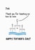 Father's Day Funny Sperm Swimming Card created by byREX