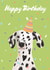 Dalmatian Confetti Birthday Card created by Sarah Stephenson