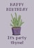 Party Thyme Birthday Card created by So Fresh