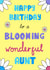Blooming wonderful aunt! created by Schnauzer Scribbles