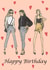 Fun Birthday Card - For Her - Fashion Sketches created by angelic artworks