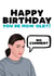 No Comment Line of Duty Birthday Card created by Filthy Sentiments