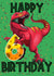 6th Birthday T-Rex Dino Card created by Love Gifts