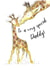 Giraffe Special Daddy card created by Kate Garrett