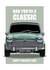 CLASSIC MINI Father's Day Card. created by RetroMotion Artwork