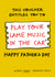 Dad Rock Father’s Day card  created by Rosie Johnson Illustrates
