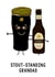 Funny Stout Card For Grandad created by Of Life & Lemons Ltd.