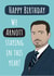 Steve Arnott Happy Birthday card created by Conor Rawson