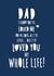 Cute Father's Day card created by Cloud Cuckoo Design